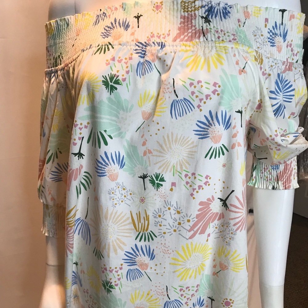 ZARA TRF OFF THE SHOULDER DRESS